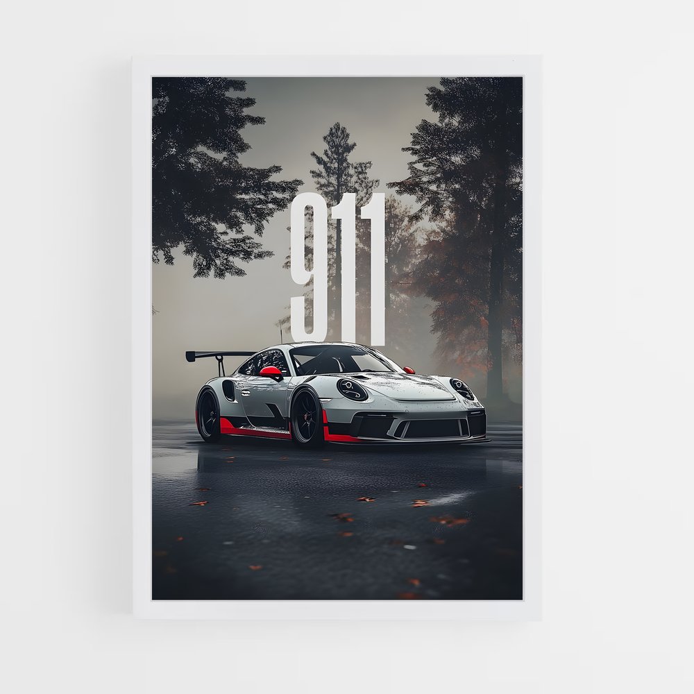 Poster GT3 Racing Spirit – affiche Porsche (vue 3)